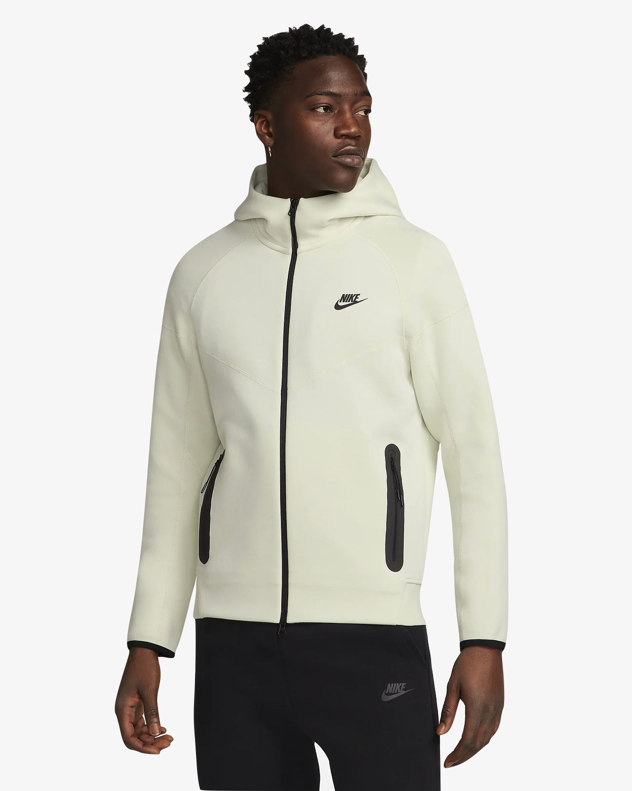トップス Nike tech fleece jacket white Nike Sportswear Tech Fleece Hoodie White
